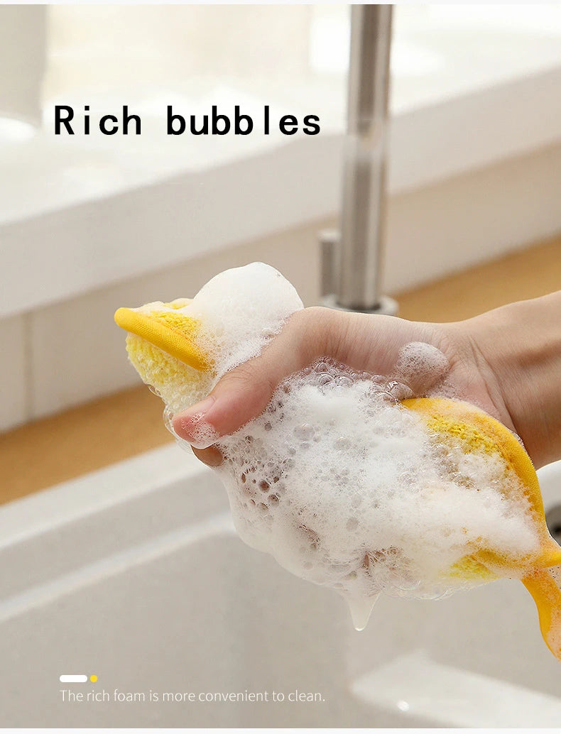 5/10/20pcs Magic Sponge Double-sided Dishwashing Pan Pot Dish Wash Rust Stain Sponge Kitchen Products kitchen Utensil And Home